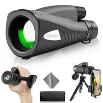 Telescópio Monocular CCDobbs 12-36x55 com Adaptador para Smartphone