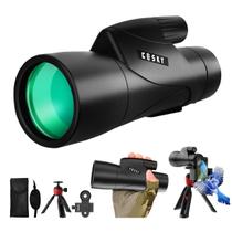 Telescópio monocular Gosky Piper 15x55 HD com adaptador de smartphone