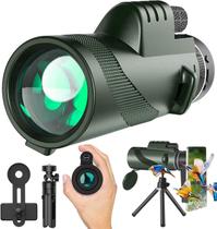 Telescópio monocular Majestik+ 80x100 de alta potência com tripé