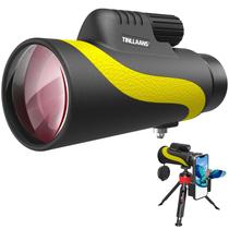 Telescópio monocular Tinllaans 16x56mm HD para adultos com tripé