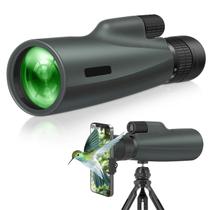 Telescópio monocular TIYIMIYUXU com zoom 10-30x50 com tripé e adaptador