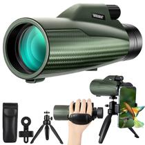 Telescópio monocular WRNRN 12x56 com suporte para smartphone