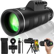 Telescópio monocular YEGASS 40x60 HD com adaptador de smartphone