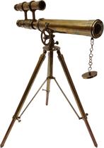 Telescópio NAVIROCK Vintage Marine com suporte de tripé, ampliação de 16x Telescópio NAVIROCK Vintage Marine com suporte de tripé, ampliação de 16x