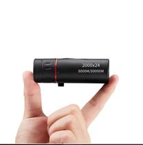 Telescópio óptico de foco monocular 2000X24, monocular de potência onocular para adultos com adaptador de telefone, monóscopo de bolso leve monocular de visão noturna para adultos e crianças, presentes de 8000 M/800 milhões