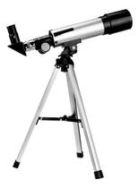 Telescópio Refletor 360x50mm Lente Barlow Eretora Com Tripé