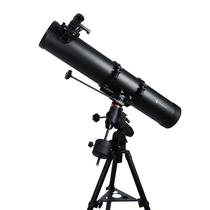 Telescópio Refletor Newtoniano 114/900mm Uranum Cronos Com Acessórios Astronomia Universo Cor:Preto