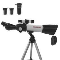 Telescópio Refração Astronômico 350x60mm - 180x com Tripé Telescópio Refração Astronômico 350x60mm - 180x com Tripé