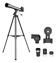 Telescopio Refrator Azimutal 70070 70az Greika Bm70070s Cor Preto