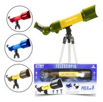 Telescópio Semiprofissional de Brinquedo Funciona de Verdade