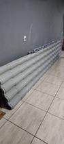 Telha colonial PVC cinza 4,59 x 0,86
