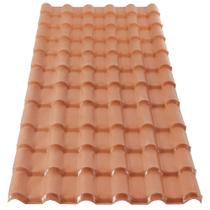 Telha de PVC com 2,42x0,88 Metros Plan Cerâmica - 081190630242 - PERMATTI Telha de PVC com 2,42x0,88 Metros Plan Cerâmica - 081190630242 - PERMATTI