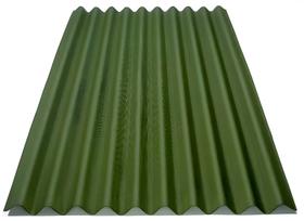 Telha Ecologica Classica Verde 3mm 2,00x0,95m Onduline