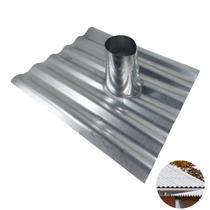 Telha Ondulada 4mm Galvanizada Acabamento Telhado Chaminé Fogão Lareira - 503 Hedlund Telha Ondulada 4mm Galvanizada Acabamento Telhado Chaminé Fogão Lareira - 503 Hedlund