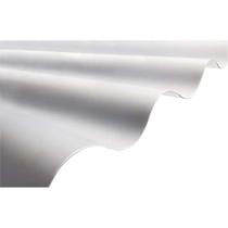 Telha Plástica Onda Alta Leitosa 1,2mm 3,66x1,10 Metros - - Atco Telha Plast Onda Alta 3,66x1,10 Leitos Atco