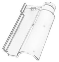 Telha Portuguesa Cristal Prismalux - Anti-UV e Anti Chama(TELHA PLÁSTICA TRANSPARENTE) (cx 15 Unid)