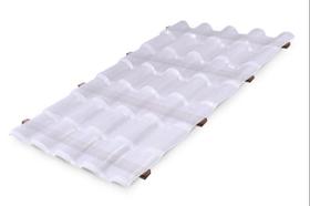 Telha PVC Colonial 2,30x0,86m Transparente Lux Telhas