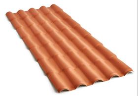 Telha PVC Colonial 2,30X86cm Cerâmica Permatti