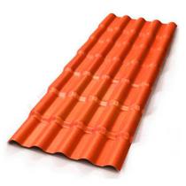 Telha PVC Colonial Cerâmica 5 Ondas 2.30 x 0,86m Afort