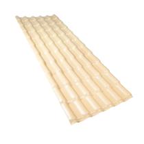 Telha PVC Plan Marfim 6 Ondas 2.42 x 0,88m Afort