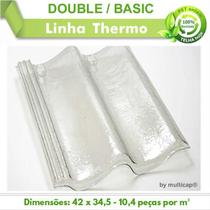 Telha Transparente Ecológica Pet Double Basic 292