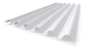 Telha Transparente Polipropileno 1,83x1,10m Lux Telhas Telha Transparente Polipropileno 1,83x1,10m Lux Telhas