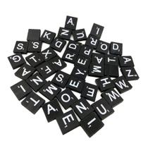 Telhas de letras de madeira RWHXRWY 1000PCS Scrabble Crafts 18x20mm