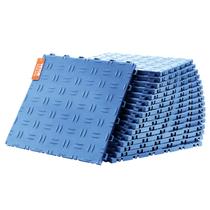 Telhas de revestimento de piso de garagem VEVOR 30x30cm, pacote com 25, azul