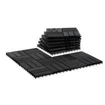 Telhas de terraço de pátio VICTORY RELAX Madeira de acácia 30x30cm - 9 peças