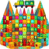 Telhas magnéticas CuteTiger 100PCS Magnet Building Toys Kids