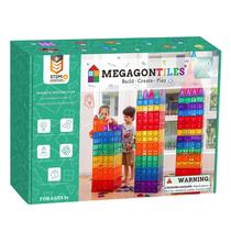 Telhas magnéticas MEGAGONTILES 110PCS STEM autenticadas