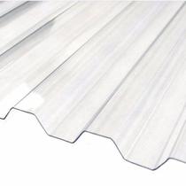 Telhas Policarbonato 244CMX99CM Grega Ajover 5 Unidade - Transparente