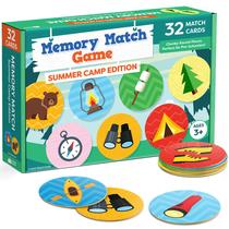 Tema de acampamento Memory Matching Game Momo & Nashi Kids 4-8 anos