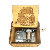 Tema de anime Music Box Pirates of Caribbeans Wood Tema de anime Music Box Pirates of Caribbeans Wood