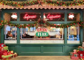 Tema de café Central Perk Backdrop Beleco de 2,7 x 1,8 m