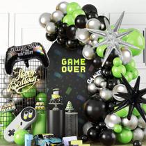 Tema de jogo Balloon Garland Arch Kit 115 unidades verde B Tema de jogo Balloon Garland Arch Kit 115 unidades verde B