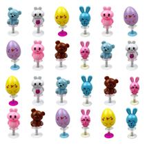 Tema de Páscoa QINGQIU da Jumping Popper Toys para crianças, 24 unidades Tema de Páscoa QINGQIU da Jumping Popper Toys para crianças, 24 unidades