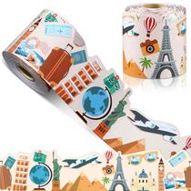 Tema de viagem Bulletin Board Border Saypacck 21 m x 7,6 cm Tema de viagem Bulletin Board Border Saypacck 21 m x 7,6 cm