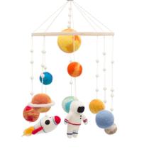 Tema do sistema solar Nursery Felt Mobile Glaciart One Space Tema do sistema solar Nursery Felt Mobile Glaciart One Space