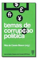Temas de Corrupção Política Temas de Corrupção Política