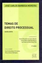 Temas de direito processual vol 6 - capa dura - GZ EDITORA
