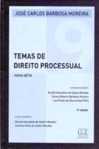 Temas de direito processual vol 9 - capa dura - GZ EDITORA Temas de direito processual vol 9 - capa dura - GZ EDITORA