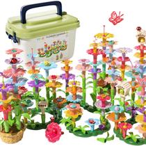 TEMI Brinquedo de Montar Jardim de Flores STEM com 224 Peças TEMI Brinquedo de Montar Jardim de Flores STEM com 224 Peças