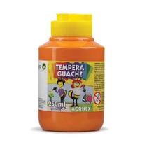 Tempera 250ml Acrilex laranja 517