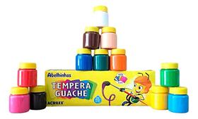 Tempera Guache 12 cores ACRILEX - 02012