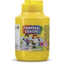 Tempera Guache 250 ml Amarelo Acrilex