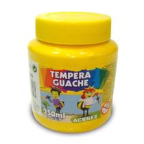 Tempera Guache 250ml Acrilex - Amarelo Ouro