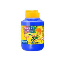 Tempera Guache 250ml AZUL TURQUESA - Acrilex