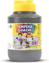 Tempera guache acrilex 250 ml /cores