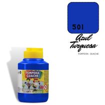 Tempera Guache Acrilex 250ml Azul Turques Tempera Guache Acrilex 250ml Azul Turques